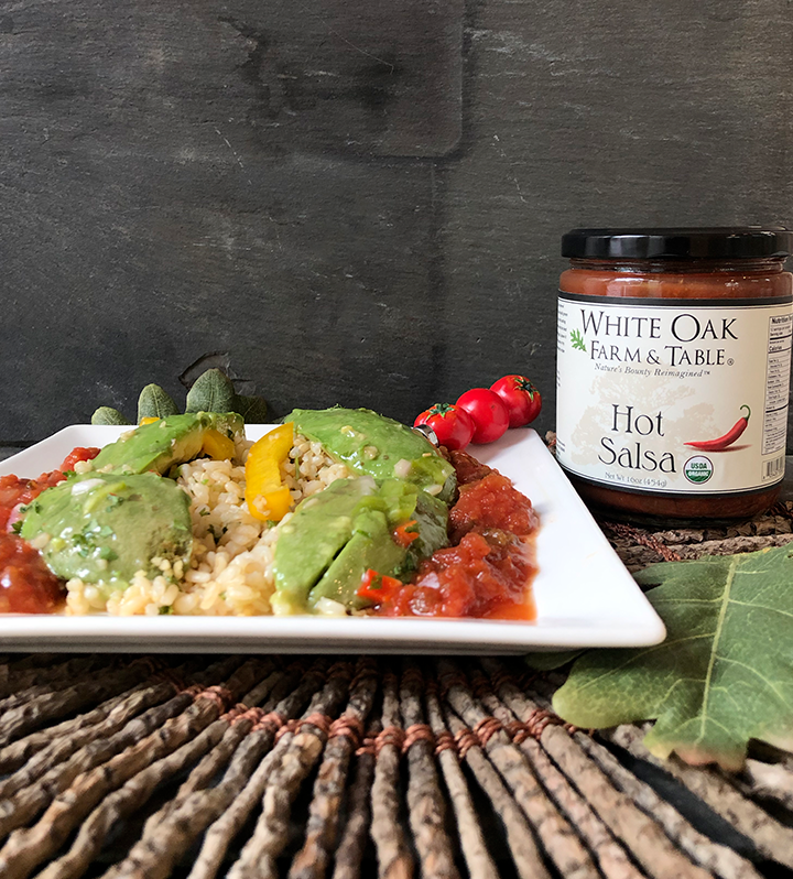 White Oak Farm and Table - Organic Hot Salsa - 16-oz - Mellow Monkey