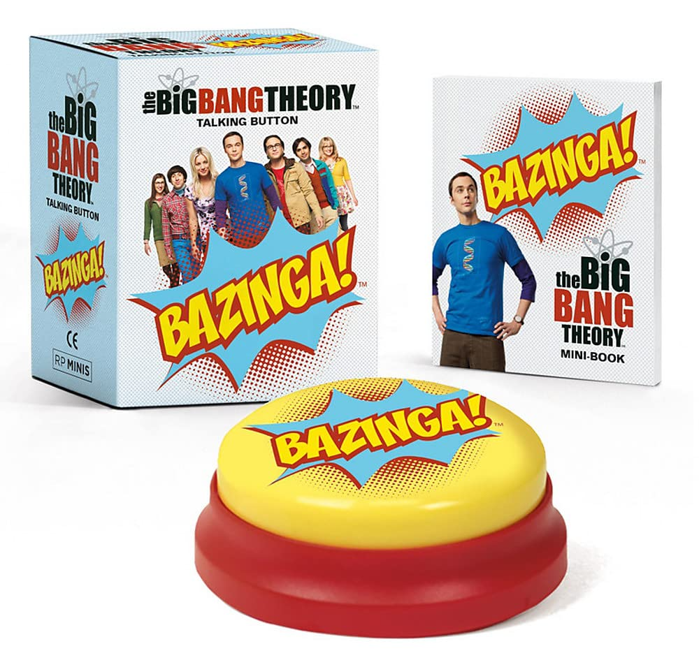 Bazinga! - The Big Bang Theory Talking Button - Mellow Monkey