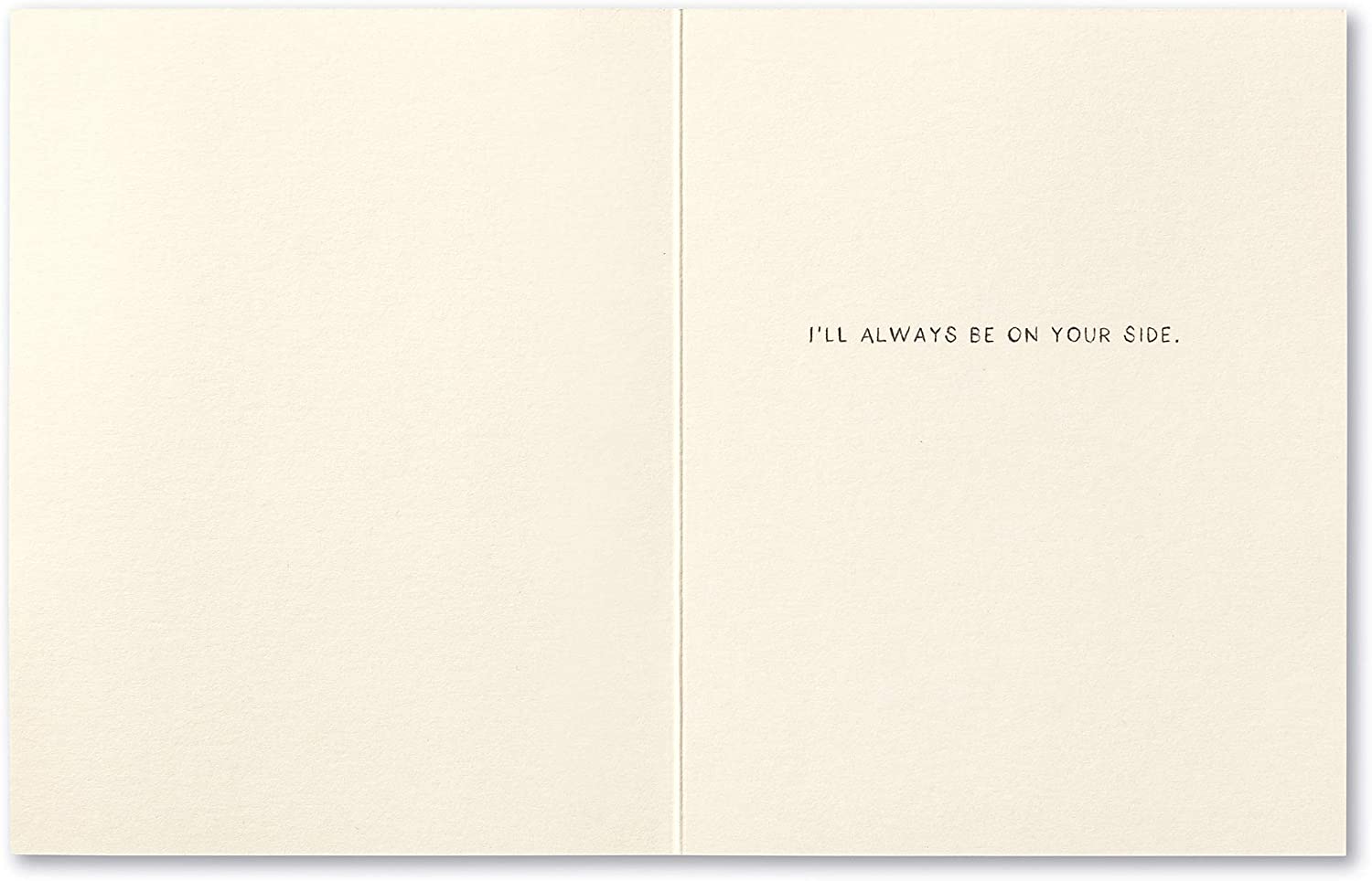 Love Muchly Greeting Card - Here For You - I'm Not Going Anywhere - Mellow Monkey