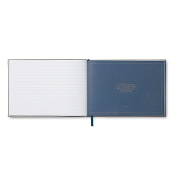 In Memory Of - A Hardcover Memorial Guest Book - Mellow Monkey