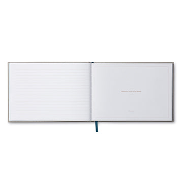 In Memory Of - A Hardcover Memorial Guest Book - Mellow Monkey
