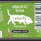 Merfs - Electric Lime Hot Sauce - Mellow Monkey