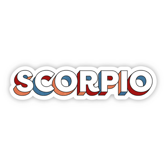 Scorpio - Vinyl Decal Sticker - Mellow Monkey
