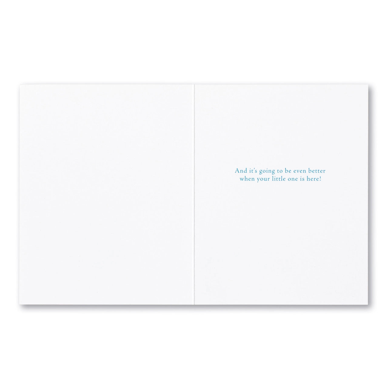 Positively Green Baby Shower Greeting Card - “LIFE IS A BEAUTIFUL, MAGNIFICENT THING... ” —CHARLIE CHAPLIN - Mellow Monkey