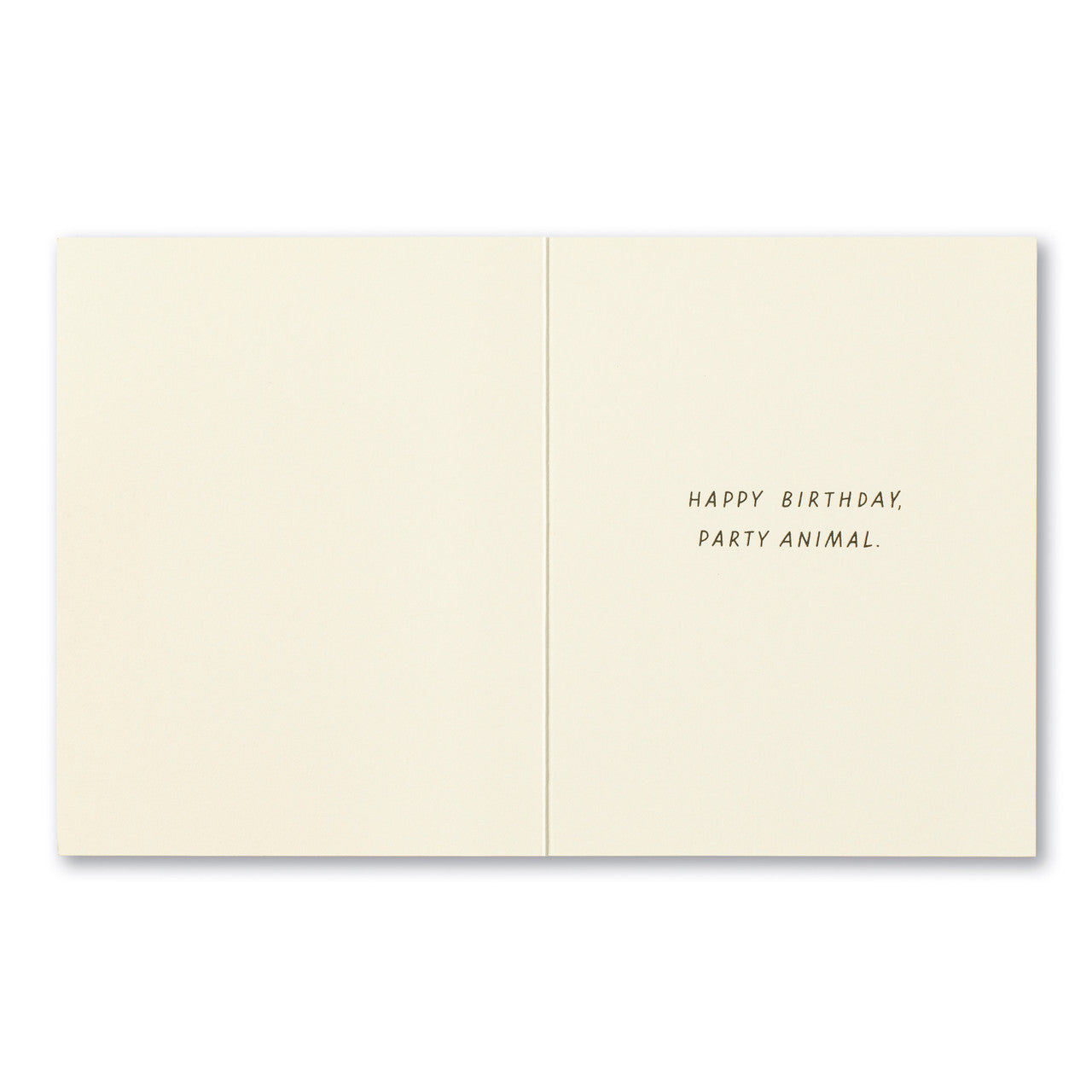 Love Muchly Greeting Card - Birthday - Go Ahead, Wear That Onesie. - Mellow Monkey