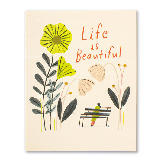 Love Muchly Greeting Card - Birthday - Life Is Beautiful - Mellow Monkey