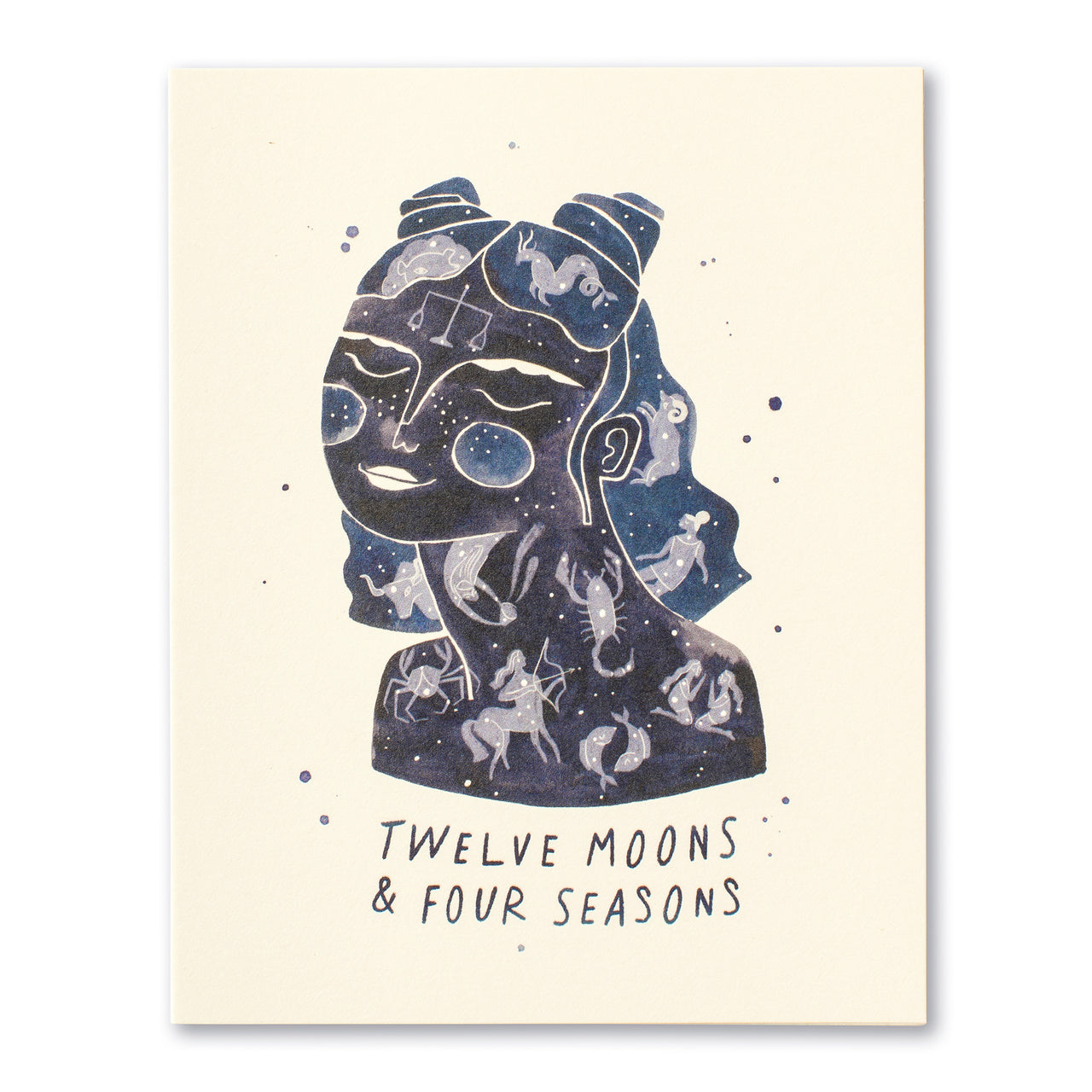 Love Muchly Greeting Card - Birthday - Twelve Moons And Four Seasons - Mellow Monkey
