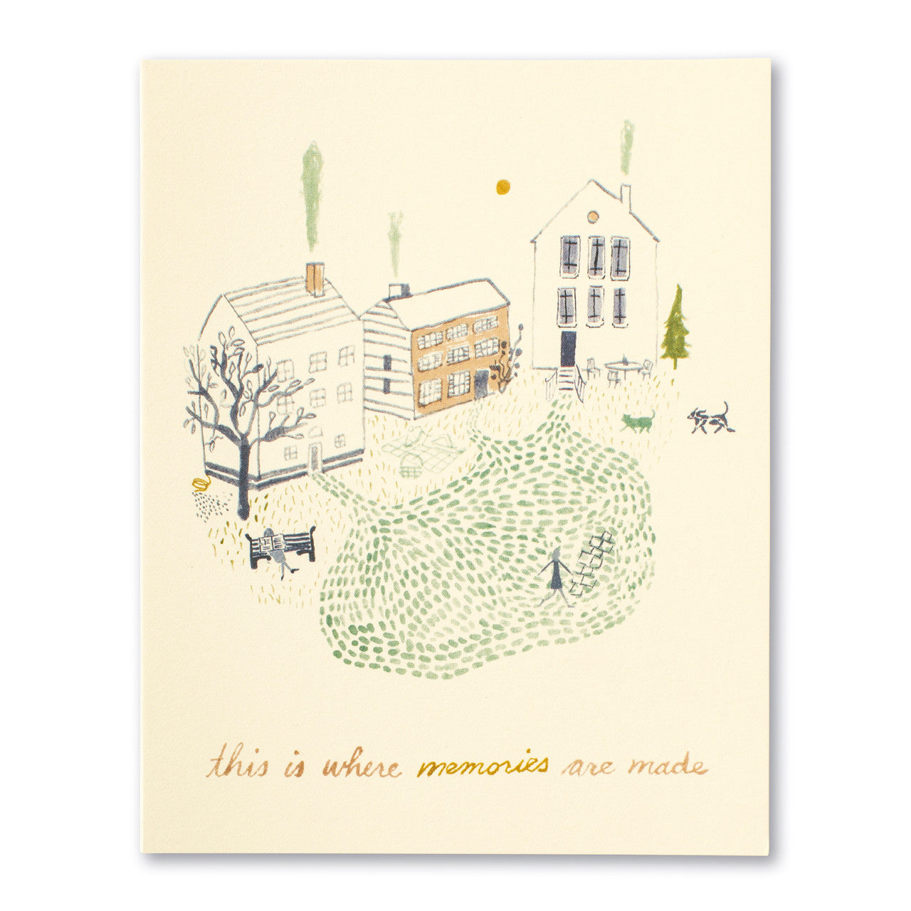 Love Muchly Greeting Card - New Home - This Is Where Memories Are Made. - Mellow Monkey