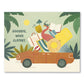 Love Muchly Greeting Card - Retirement - Goodbye, Work Clothes. - Mellow Monkey
