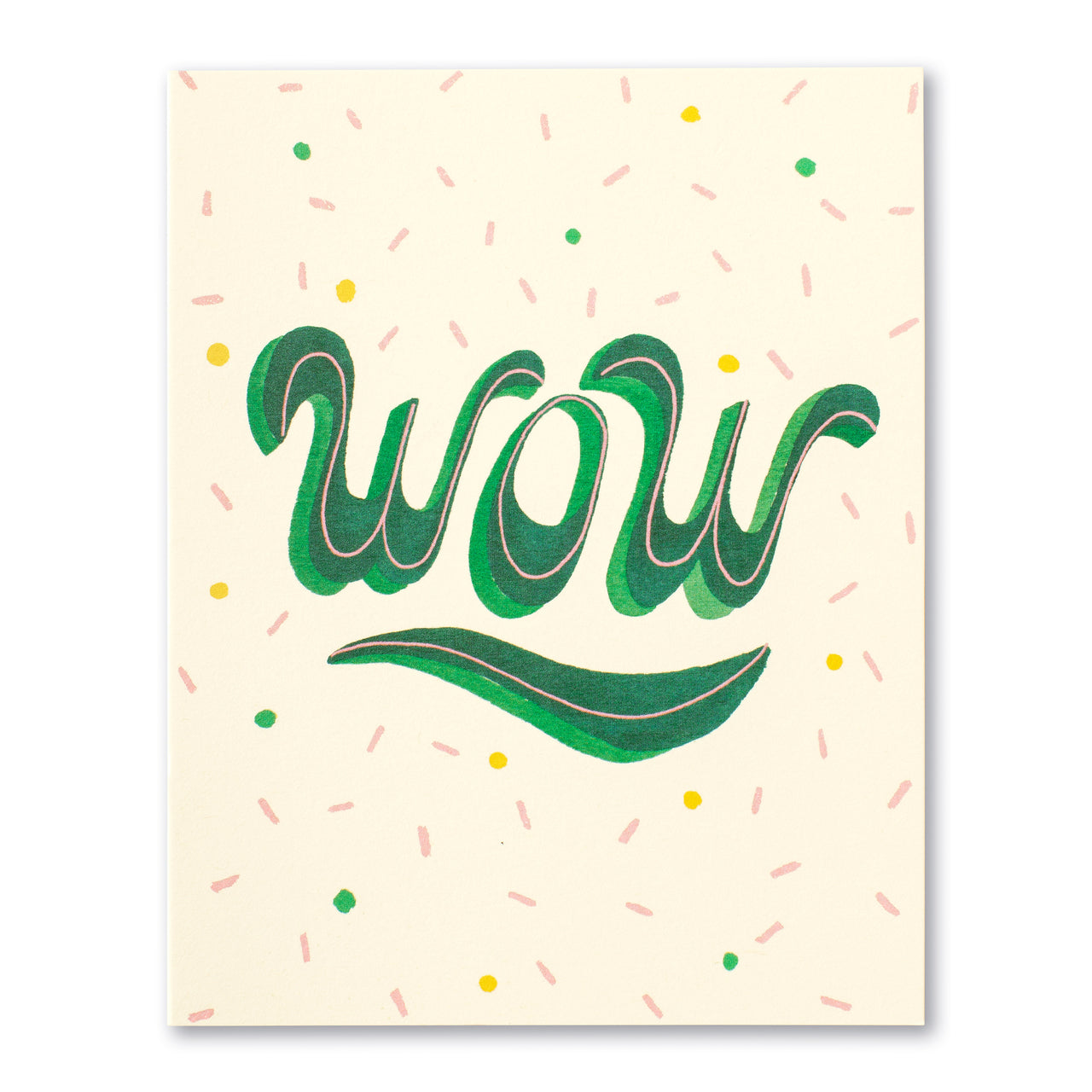 Love Muchly Greeting Card - Thank You - Wow! - Mellow Monkey