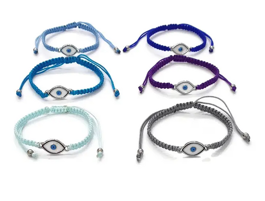 Evil Eye Oval Bracelet - Mellow Monkey