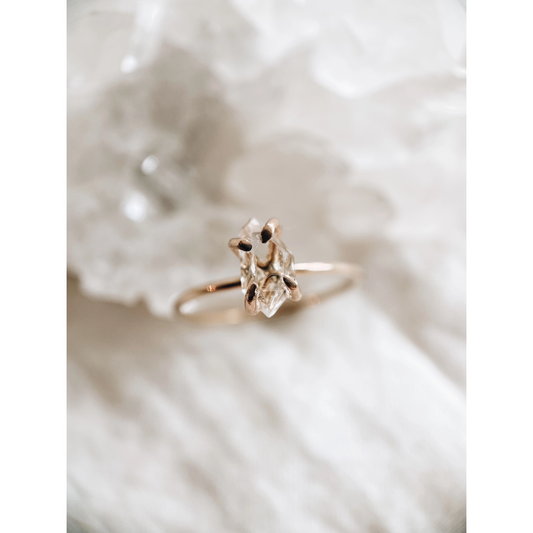 Herkimer Quartz Ring - Mellow Monkey