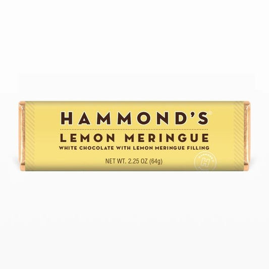 Candy Bar Lemon Meringue White Chocolate 2.25-oz - Mellow Monkey