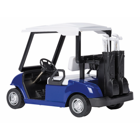 Pull Back Golf Cart Die Cast Model - Blue - Mellow Monkey