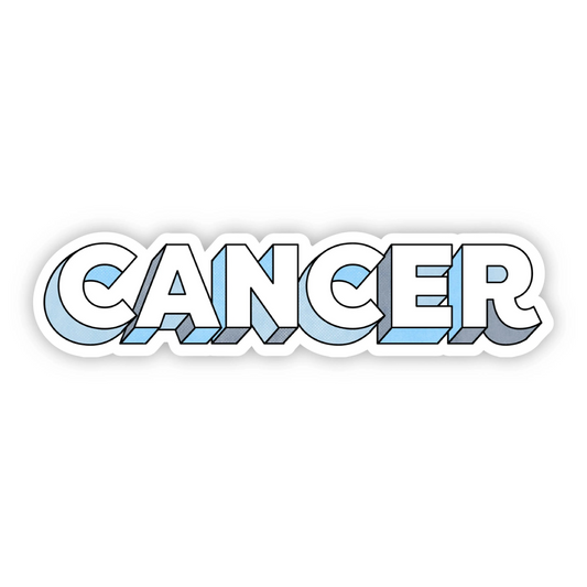 Cancer - Vinyl Decal Sticker - Mellow Monkey