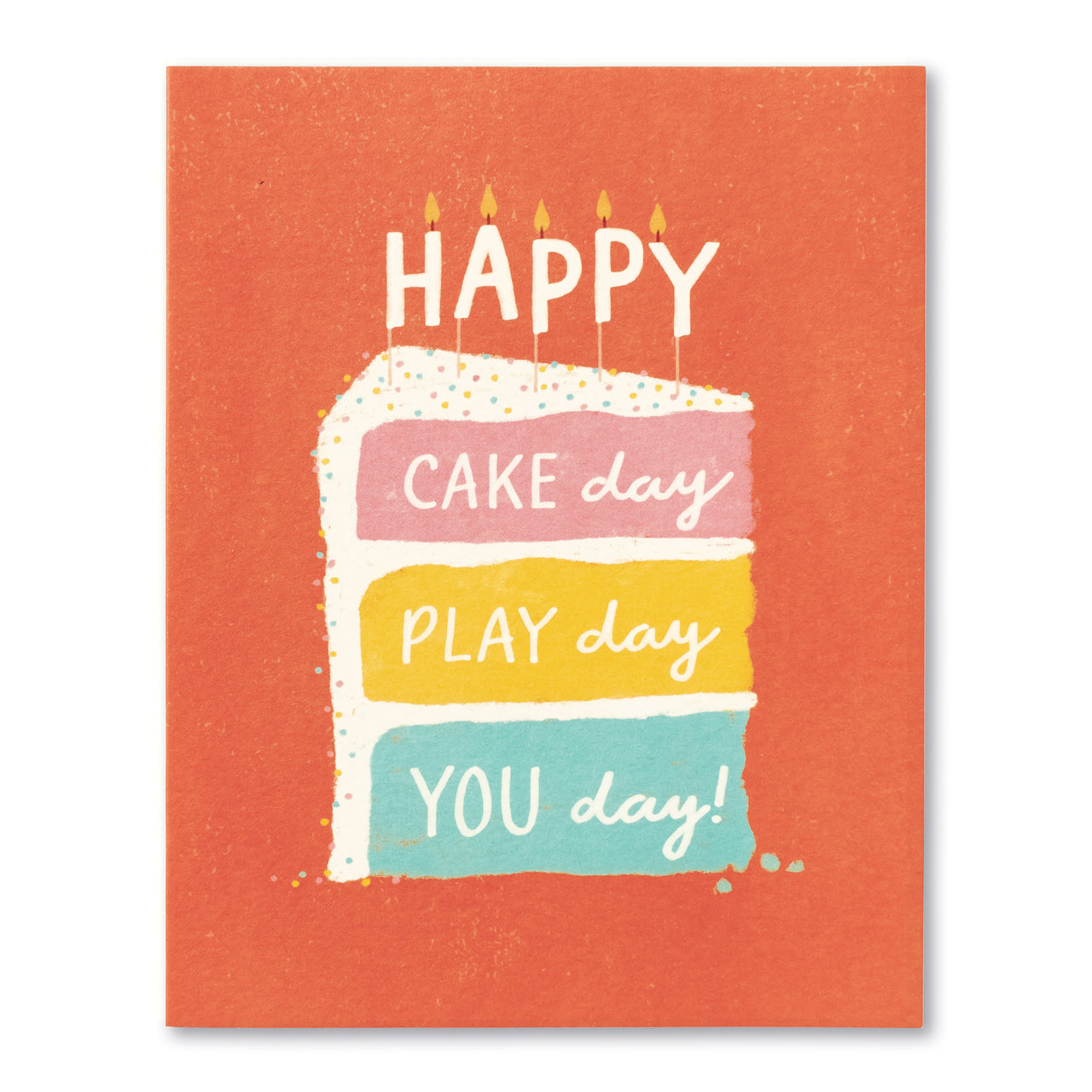 Love Muchly Greeting Card - Birthday - Happy Cake Day, Play Day, You Day - Mellow Monkey