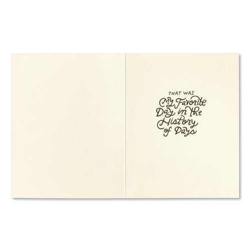 Love Muchly Greeting Card - Love - There Was You And Me And Then, Suddenly, There Was Us - Mellow Monkey