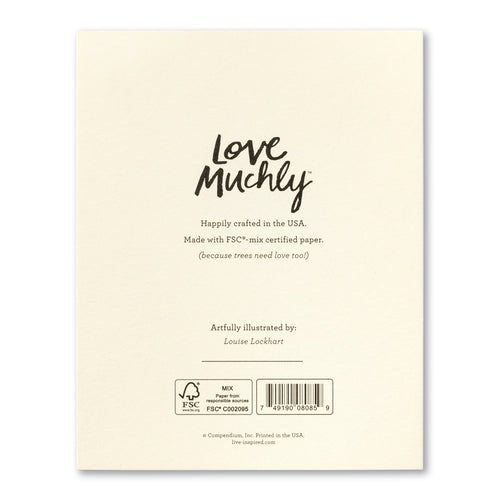 Love Muchly Greeting Card - Encouragement - There's Amazing. More Amazing. Most Amazing. - Mellow Monkey