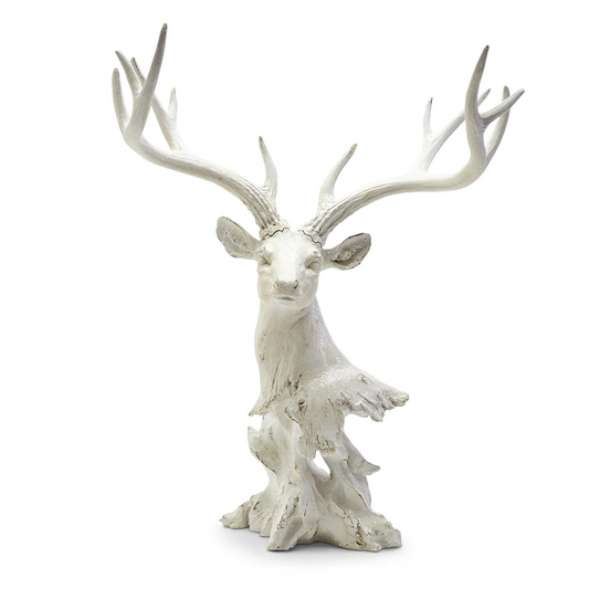 White Deer Antler Decor - 26" - Mellow Monkey