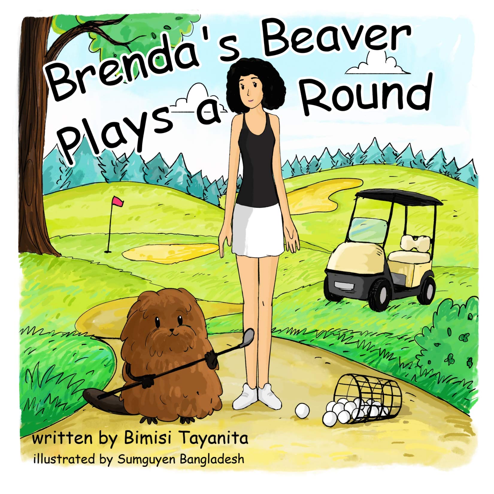 Brenda's Beaver Plays A Round - Reach Around Books - Hardcover - Mellow Monkey