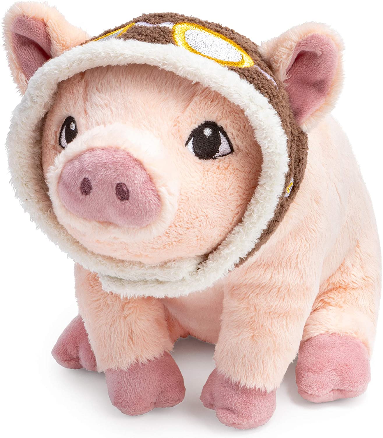 Flying Pig Plush - A Companion to The Book "Maybe" - 9-1/4-in - Mellow Monkey