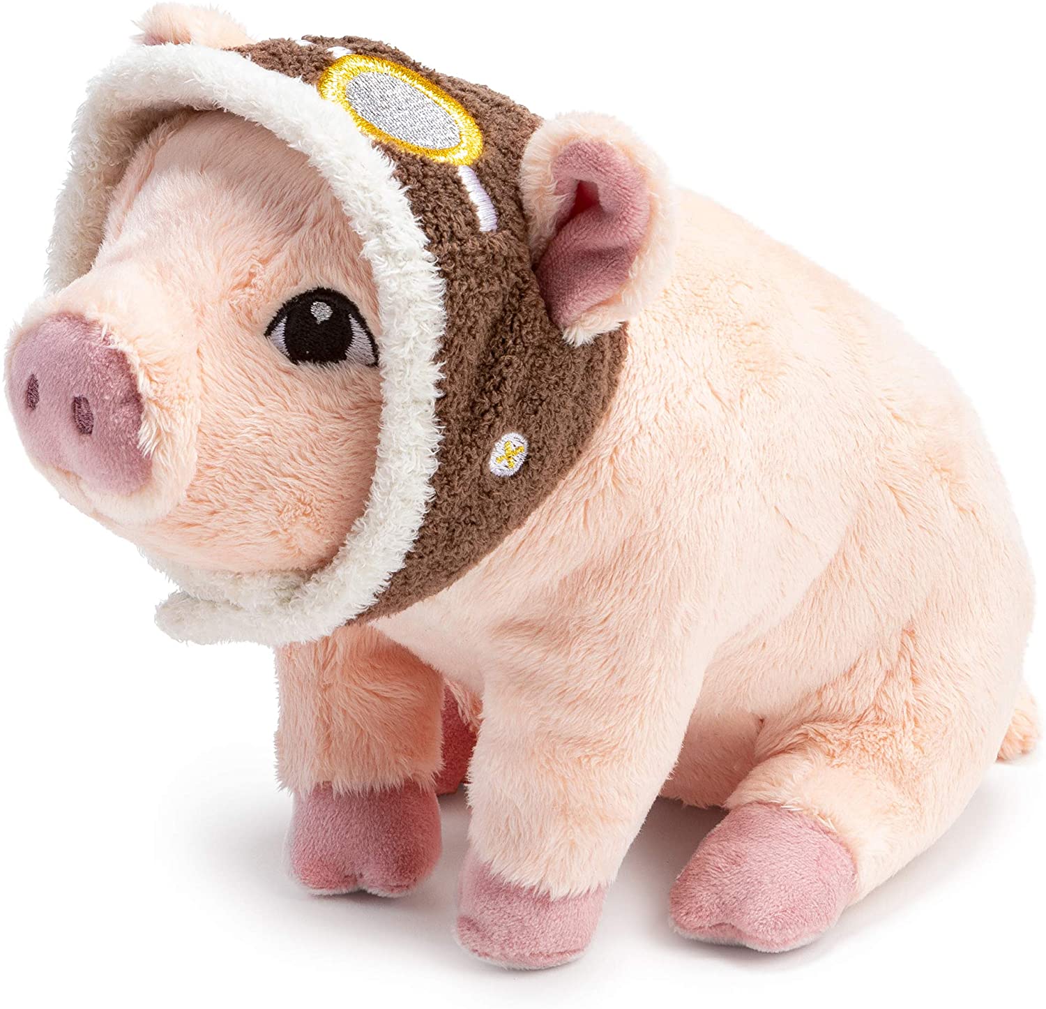 Flying Pig Plush - A Companion to The Book "Maybe" - 9-1/4-in - Mellow Monkey