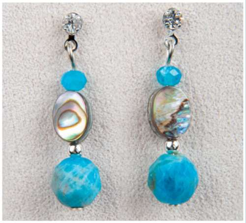 Wild Pearle & Apatite Allure Earrings - Mellow Monkey