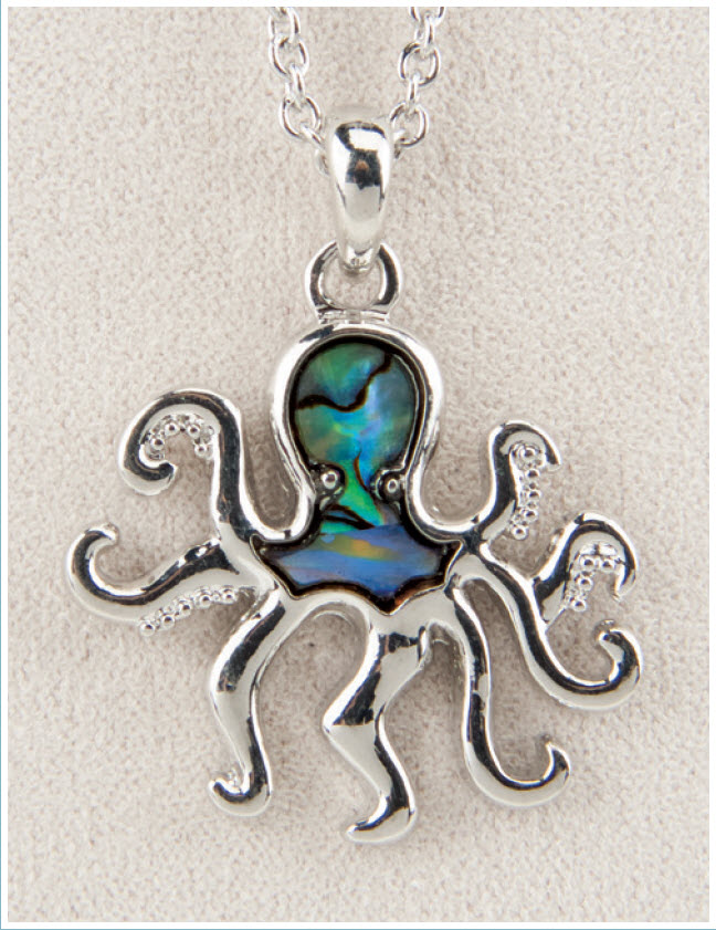 Wild Pearle Octopus Necklace - Mellow Monkey