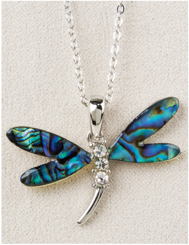 Wild Pearle Dragonfly Dream Necklace - Mellow Monkey