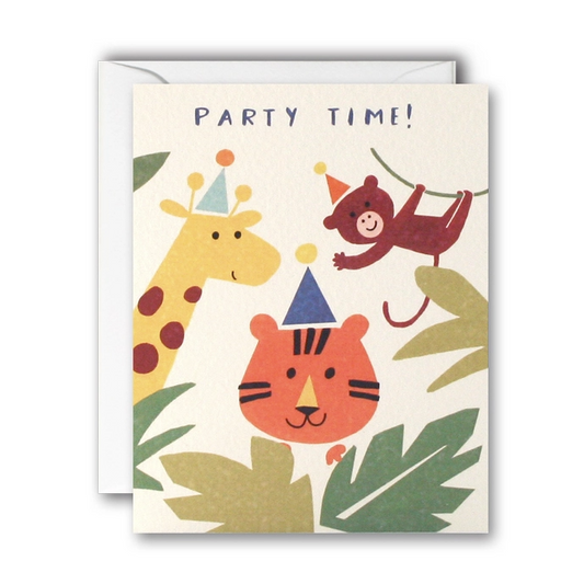 Party Invitation Cards - Jungle Party - Mellow Monkey