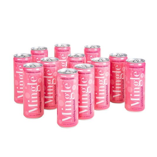 Mingle - Cranberry Cosmo - 12-oz Can - Mellow Monkey