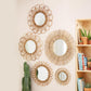 Hand-Crafted Natural Rattan Wall Mirrors - Rattan - Mellow Monkey