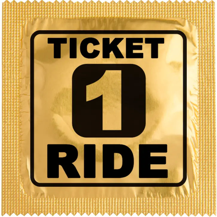 Ticket One Ride - Condom - Mellow Monkey
