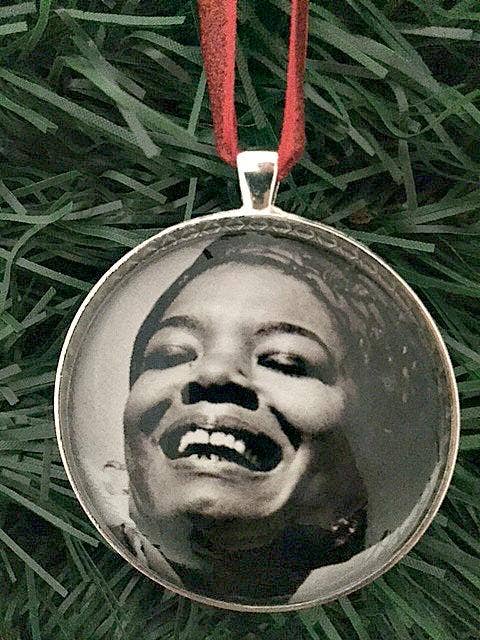 Maya Angelou Ornament - Mellow Monkey