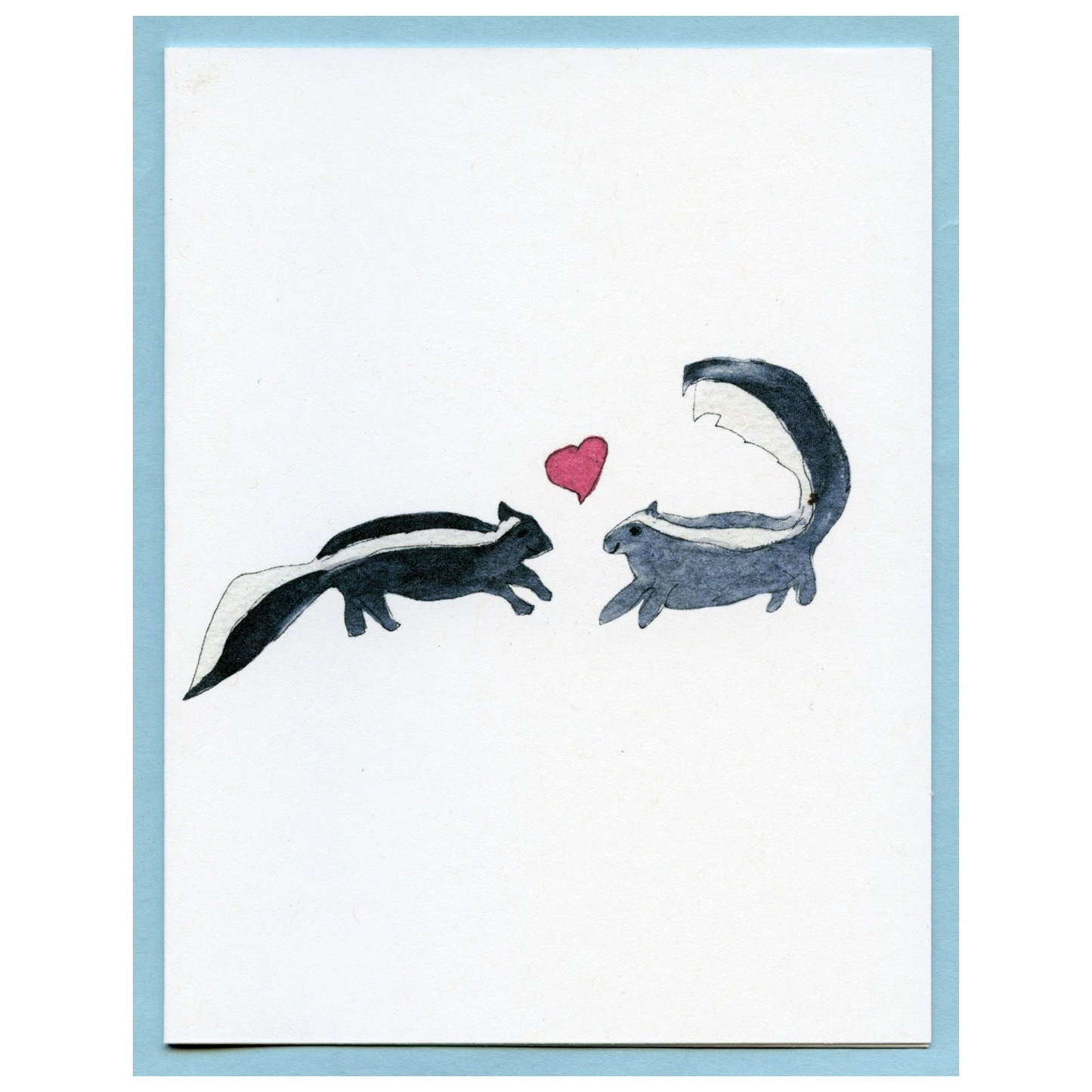 Skunk Love - Greeting Card - Mellow Monkey