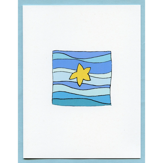 Star Fish - Greeting Card - Mellow Monkey