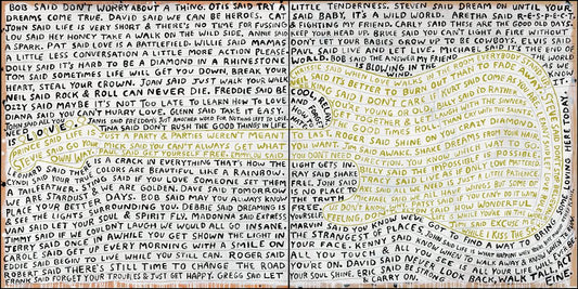 Sugarboo - Legends - Two Piece Gallery Wrap Panel Statement Wall Art - White Background - Mellow Monkey