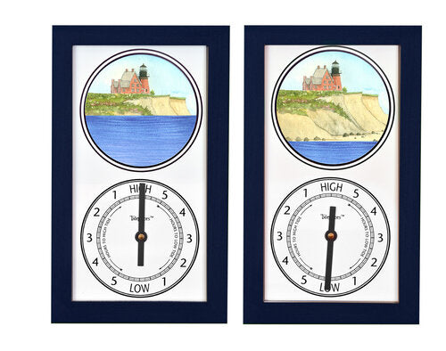 Tidepieces - Block Island Southeast Light Tide Clock - NAVY - Mellow Monkey