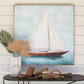 Framed Sailboat Oil Painting - 36-1/2-in - Mellow Monkey