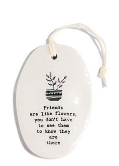 East of India Oval Ornament - 3-1/4-in - Mellow Monkey