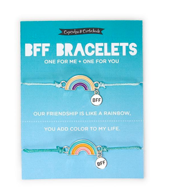 BFF Rainbow Bracelet Set - Mellow Monkey