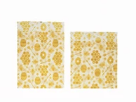 Reusable Fabric Beeswax Food Bags - Mellow Monkey