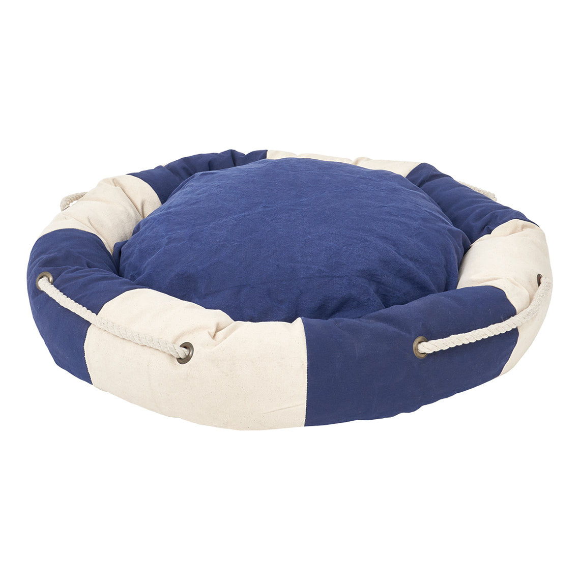 Life Preserver Cotton Lounge Pet Bed - Medium to Large - Mellow Monkey