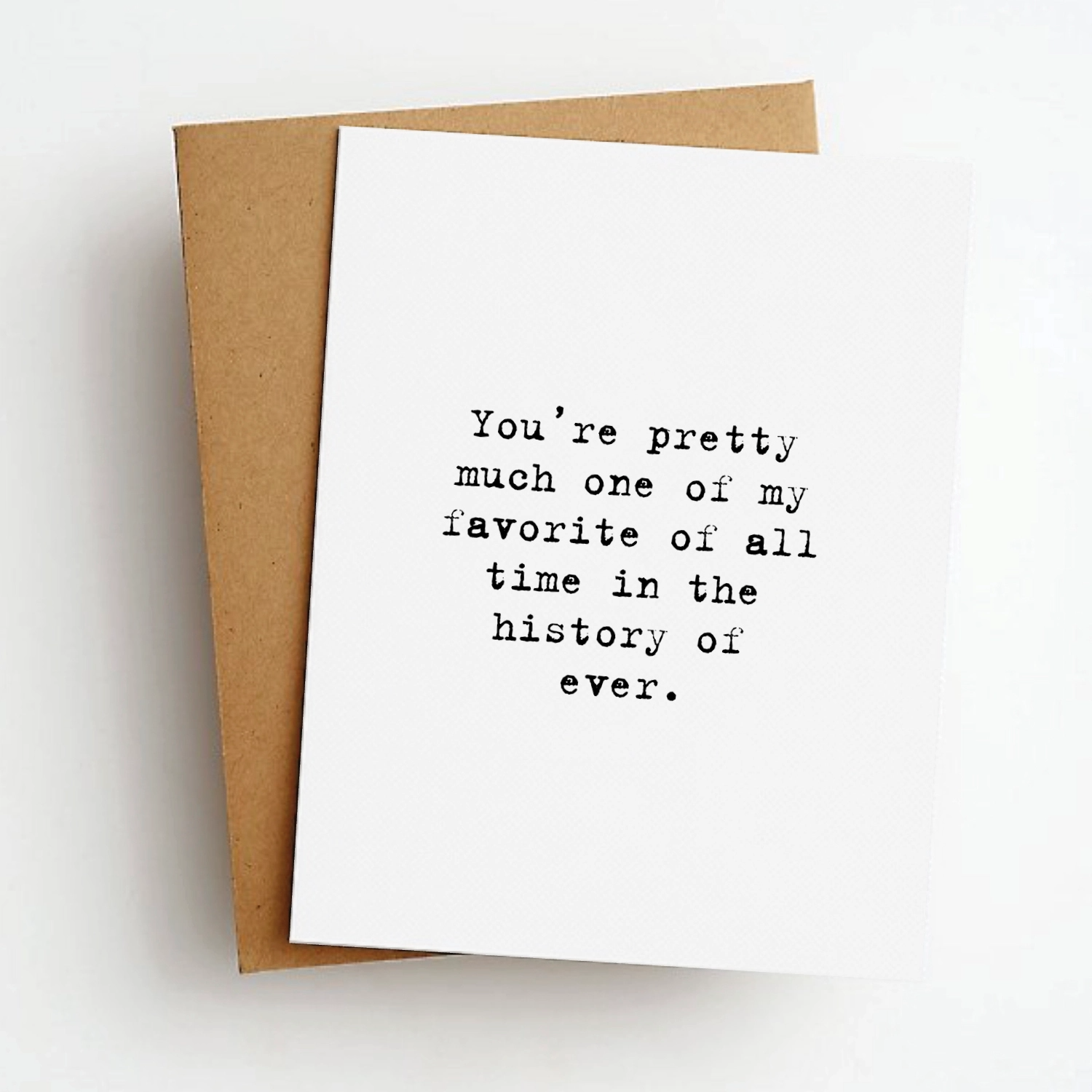 My Favorite Person - Greeting Card - Mellow Monkey