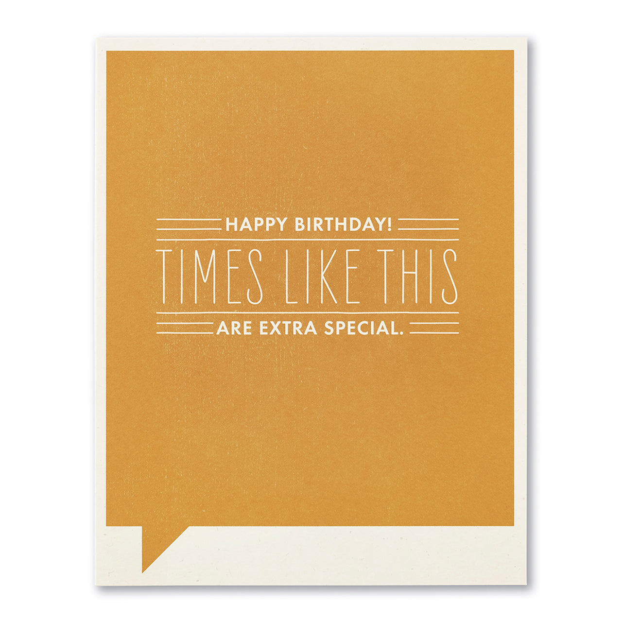 Frank and Funny Greeting Card - Birthday - Happy Birthday! Times Like These Are Extra Special - Mellow Monkey