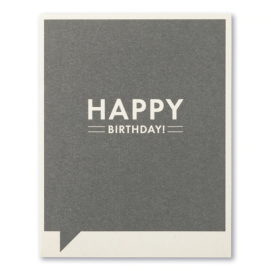 Frank and Funny Greeting Card - Birthday - You Just Easily Beat Your Old Record - Mellow Monkey