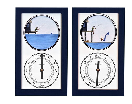 Tidepieces - Mermaid Tide Clock - NAVY - Mellow Monkey