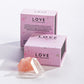 Love - Mini Stone Pack - Rose Quartz and Clear Quartz in Gift Box - Mellow Monkey