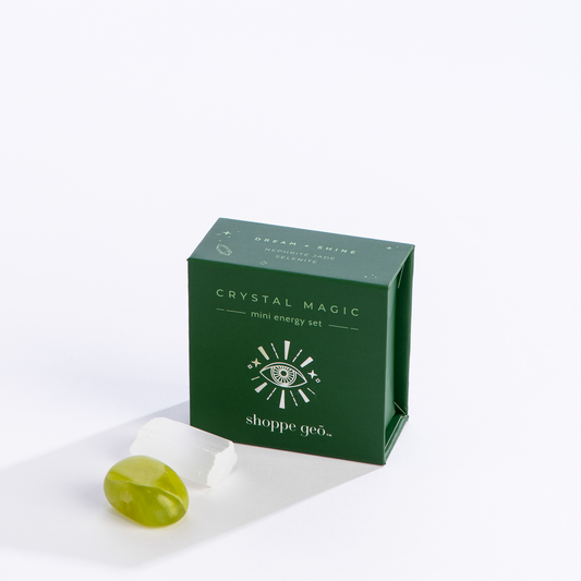 Dream + Shine Mini Energy Gemstone Boxed Set - Crystal Magic Collection - Mellow Monkey