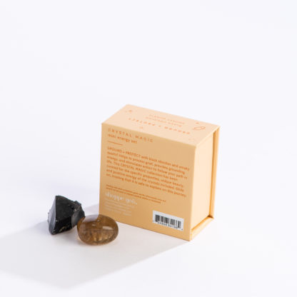 Ground + Protect Mini Energy Gemstone Boxed Set - Crystal Magic Collection - Mellow Monkey